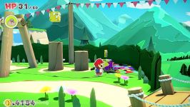 ویدیو گیم پلی بازی Paper Mario The Origami Kingdom  زومجی