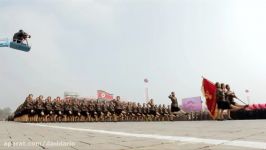 رژه جالب ارتش بزرگ کره شمالی