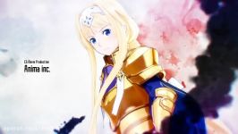 تیتراژ بازی پلی استیشن Sword art onlineAlicization lycoris هنر شمشیر زنی آنلاین