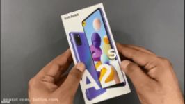 جعبه گشایی گوشی سامسونگ Galaxy A21s