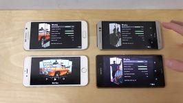 Samsung GS6 vs iPhone 6 vs One M9 vs Sony Xperia Z3 GTA