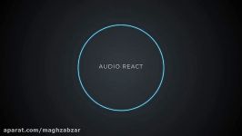 پروژه افترافکت ویژوالایزر صفحه کاست Audio React Spectrum Visualizer