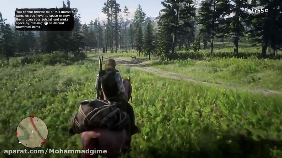 شکار خرس گریزلی در بازی ردد۲Red Dead Redemption2