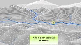 نمایش پوشش گیاهی استفاده لیدار Lidar