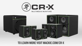 معرفی اسپیکر مانیتورینگ ساب ووفرهای سری CR X برند Mackie