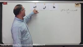 فارسی  علامت جمع  مدرس آقای مرادی  جلسه سوم