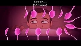 شعر قاشق spoon song with lyircs