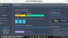 dssminer.com Coinpot Multiplier  earn cryptocurrency for free working a few