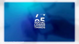 پیش نمایش پروژه تایتل SOCIAL MEDIA LOWER THIRDS برای افترافکت