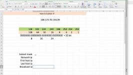 TCP IP Subnet Masking