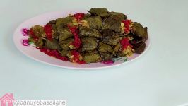 طرز تهیه دلمه برگ مو خوشمزه ساده‌ترین دستور