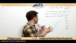 هندسه تحلیلی  فاصله دو نقطه نقطه وسط پاره خط  تست 10