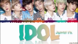 لیریک آهنگ Idol BTS ورژن ژاپنی آلبوم ژاپنی MOTS 7 THE JOURNEY