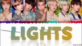 لیریک آهنگ Lights BTS ورژن ژاپنی آلبوم ژاپنی MOTS 7 THE JOURNEY