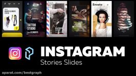 پیش نمایش پروژه استوری اینستاگرام مدرن Instagram Stories Slides برای افترافکت