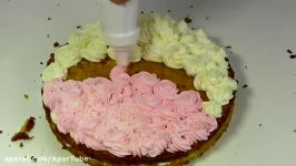 طرز تهیه خامه مخصوص تزیین کیک باترکریم  کیک کره خامه ای