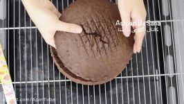 طرز تهیه کیک اسفنجی شکلاتی پایه برای انواع کیک تولد مجالس