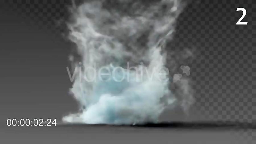 دانلود موشن گرافیک انیمیشن دود smoke animation