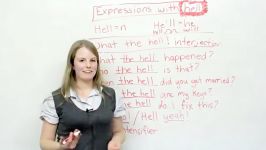 آموزش زبان انگلیسی Slang What the hell and other HELL