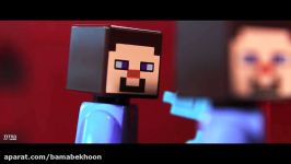 استاپ موشن Lego Minecraft لگو ماینکرافت  روز شصت هفتم