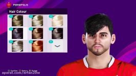 آموزش ساخت فیس مهدی ترابی در بازی PES 2020