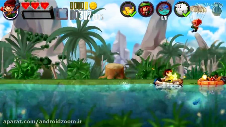 معرفی دانلود بازی اکشن Ramboat – Jumping Shooter Game برای اندروید