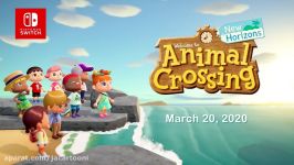 عبور حیوانات افق های جدید 2020 Animal Crossing New Horizons تریلر بازی