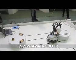 ربات بازو انباردار ساخت تیم سایت آوات روبو