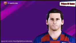 فیس جوانی مسی در pes 2020