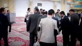 شهردار تهران به همراه اعضای شورای اسلامی در مرقد امام
