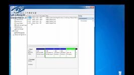 پارتیشن بندی درایوها ساخت، ویرایش حذف 