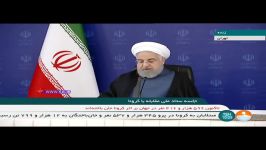 روحانی احتمالا ۳۵ میلیون ایرانی در معرض ابتلا به کرونا قرار دارند