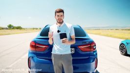 BMW M5 Competition در مقابل BMW X6M with 700 hp