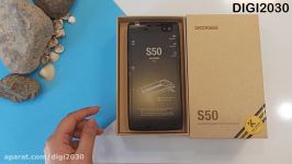 جعبه گشایی گوشی ضد ضربه doogee s50