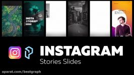 پیش نمایش پروژه مجموعه 12 استوری اینستاگرام Stories Slides برای افترافکت