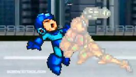 one minute melee MEGAMAN vs SAMUS ARAN