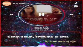 زیرنویس پارسی آهنگ ترکیه ای Feride Hilal Akın Hakan Tunçbilek بنام Gizli Ask