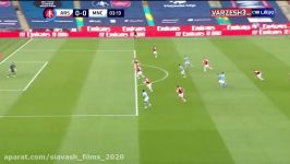 آرسنال 2  منچستر سیتی 0 صعود آرسنال به فینال جام حذفی انگلیس سال 2020