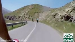دوچرخه سواری در جاده – رکاب‌زنی در جاده فرعی کندر به جاده چالوس
