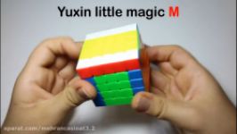 نقد بررسی کردن روبیک سرعتی 5در5 یوکسین لیتل مجیک yuxin little magic M