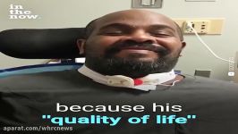 ببینید مرگ معلول سیاهپوست درپی خودداری پزشکان درمان