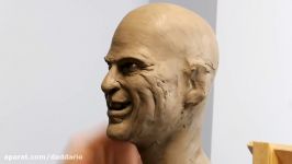 تایم لپس ساخت مجسمه جوکر بازی واکین فینیکس