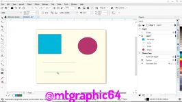 آموزش جامع کامل نرم افزار کورل دراو فصل هفتم قسمت دومcoreldraw