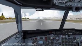 تیک اف بوئینگ 737 سری 200 مهرآباد شبیه ساز پرواز