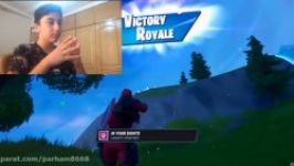 واکنش به صحنه های باحال بازی فورتنایت   react to fortnite WTF moments