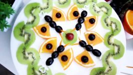 ایده های تزیین بشقاب میوه برای مهمانی