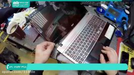 آموزش تعمیر لپ تاپ  تعمیر کامپیوتر تعمیر باتری لپ تاپتعمیر لولای لپ تاپ Acer