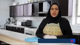 آموزش شيريني پزي بدون فر خانم شعباني پيراشكي كرمدار