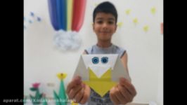 آموزش اوریگامی جغد  کودکان خلاق  اوریگامی اوریکا