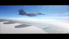 جت F 15 عربستان شانه به شانه هواپیمای ایرانی